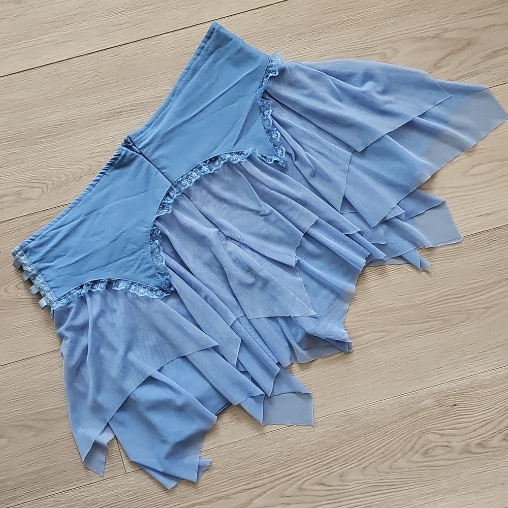 Current Mood Whimsical Fairy Festival Poetic Romance Mini Skirt, Large *Read - Picture 7 of 16